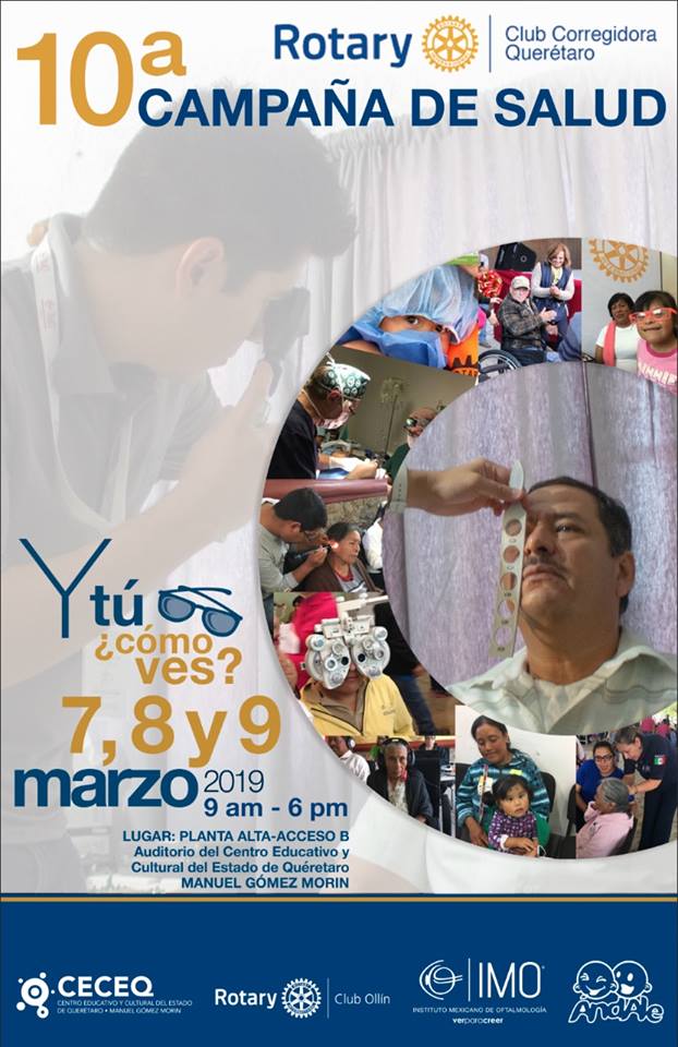 Campaña de Salud «Y tú ¿Cómo ves?» | Querétaro Mio